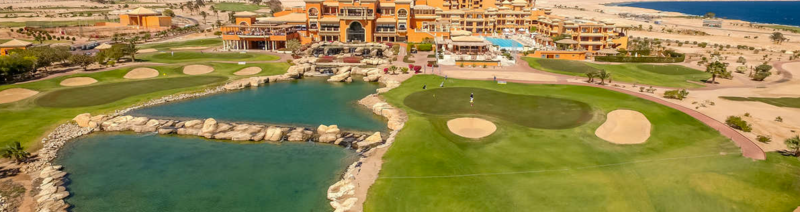 Bilder für Golfreise nach Ägypten- Golf Bilder-Cascades Golf Club-Luftaufnahme Hotel